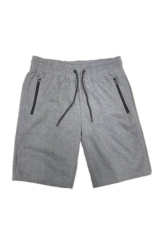 COTTON BLEND LOUNGE SWEAT SHORTS - CITYBOYZ★USA