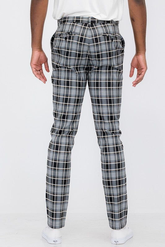 Plaid Trouser Pants - CITYBOYZ★USA
