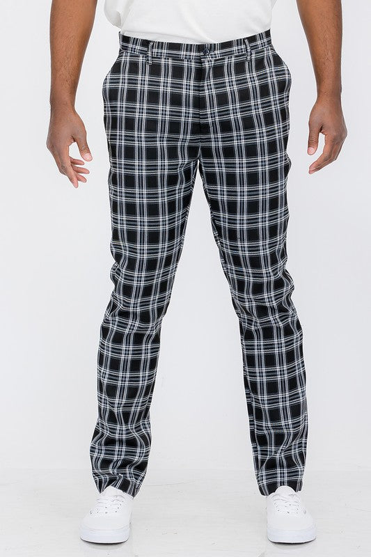 Plaid Trouser Pants - CITYBOYZ★USA