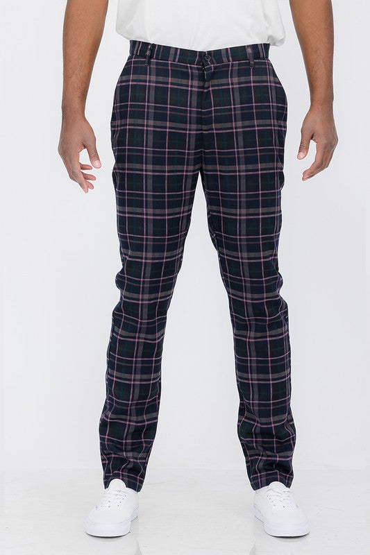 Plaid Trouser Pants - CITYBOYZ★USA