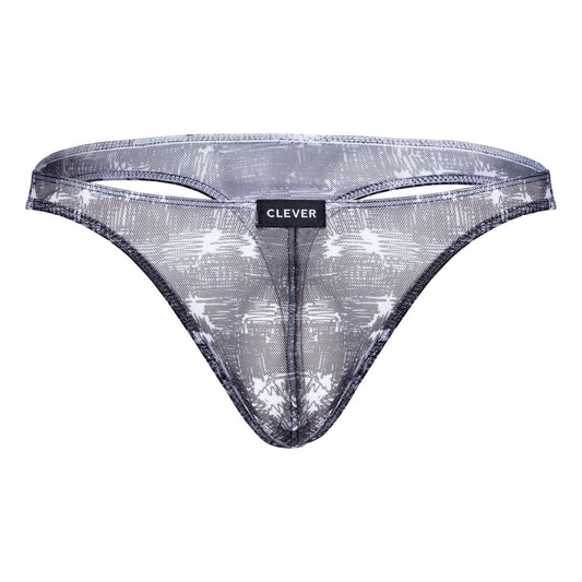 Clever Australian Latin Thongs Color Black-Orange-Black 100008 3PK