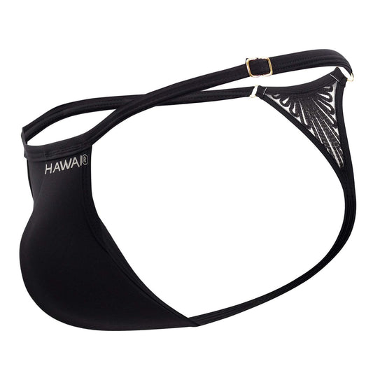 Hawai Microfiber G-String Black 42317 Underwear- CITYBOYZ★USA