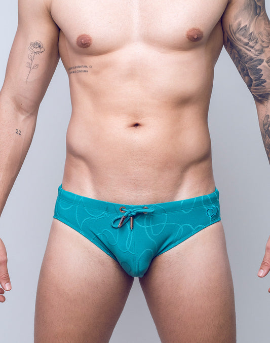 2Eros Textured Ripple Swim Brief Swim Brief- CITYBOYZ★USA