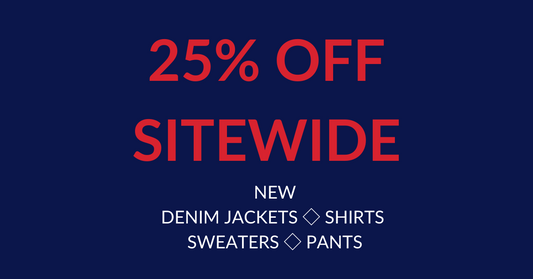 Save 25% Sitewide | See What's New!