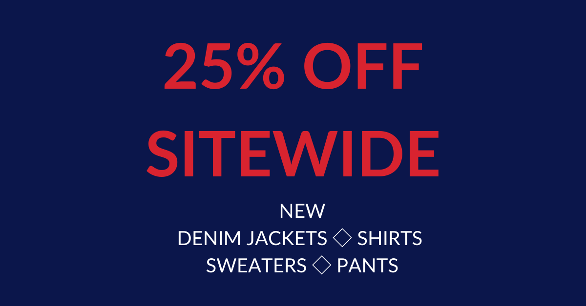 Save 25% Sitewide | See What's New!