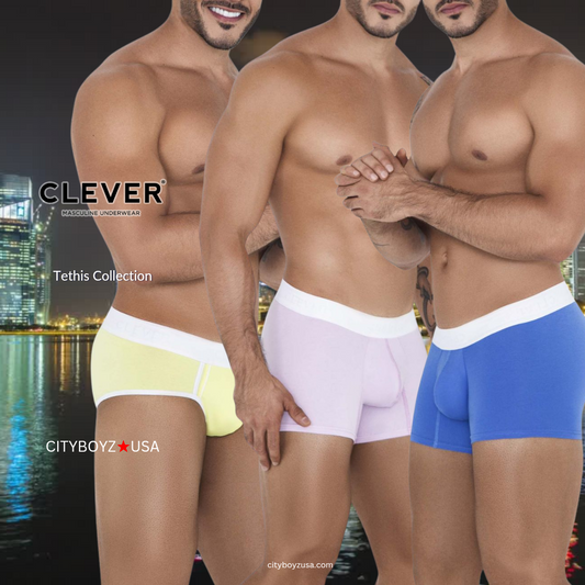 New Clever Tethis Briefs & Trunks Get Yours Now!