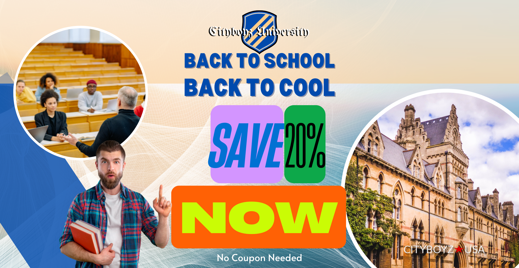 LAST CALL! Back to School, Save 20% | Automatic Discount, $50 Minimum