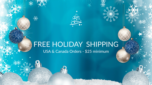 Holiday Free Shipping!