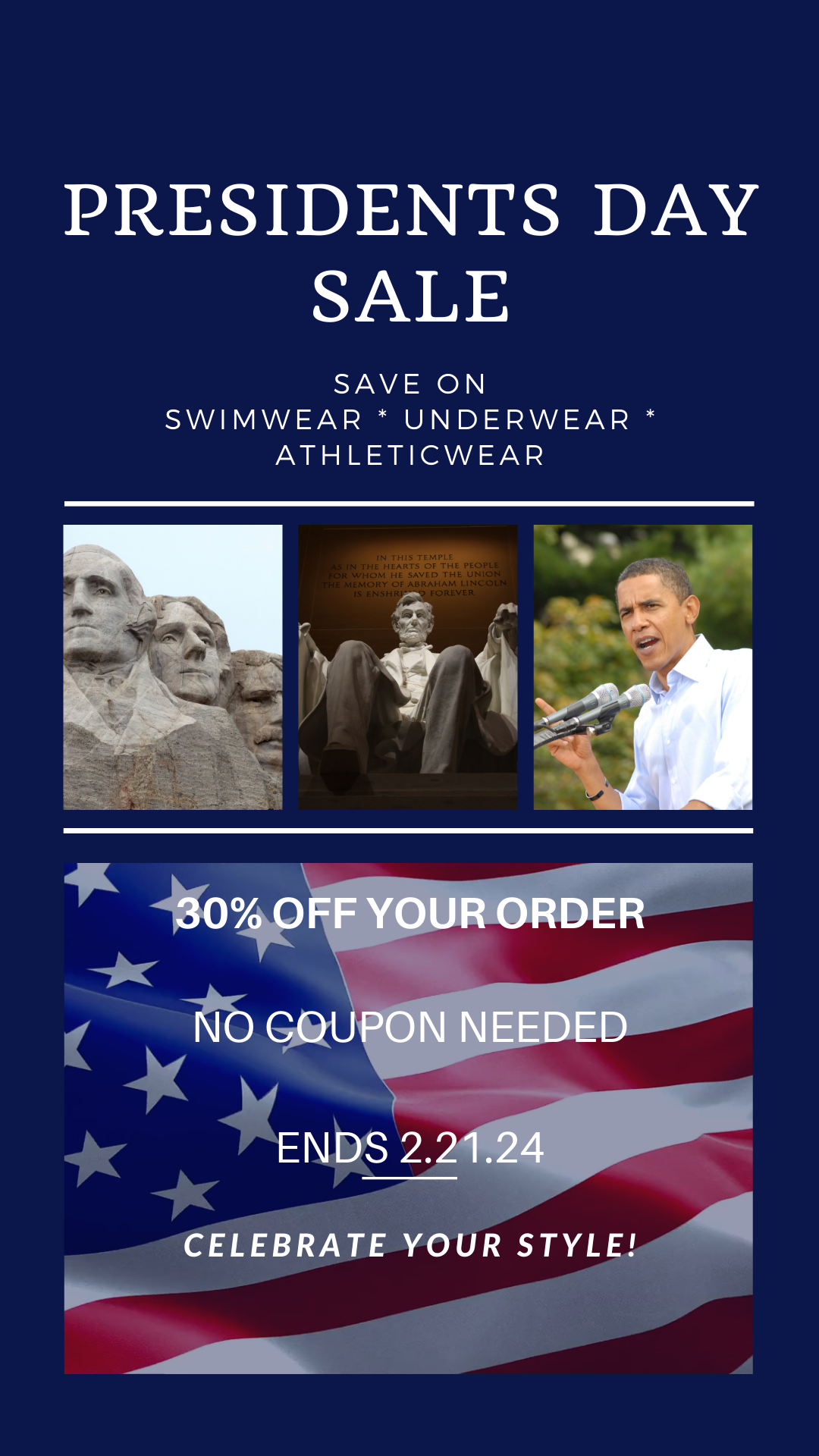 Don't Miss Out on Presidents Day Savings - Shop Now and Save!