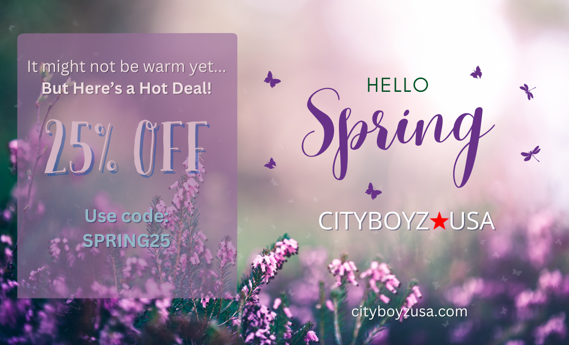 Welcome Spring Coupon Sale Save 25% Sitewide