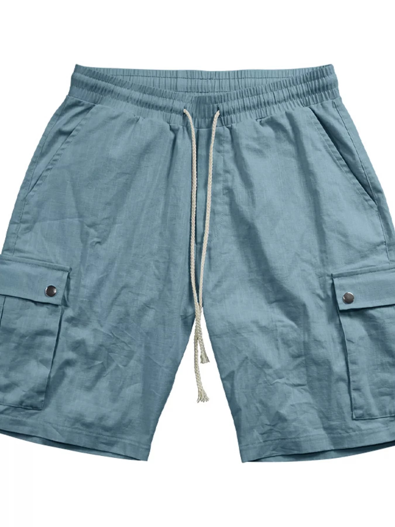 Trendsi RIGOR men's casual short sleeve polo shirt and matching shorts set, featuring a comfortable fit and stylish design.