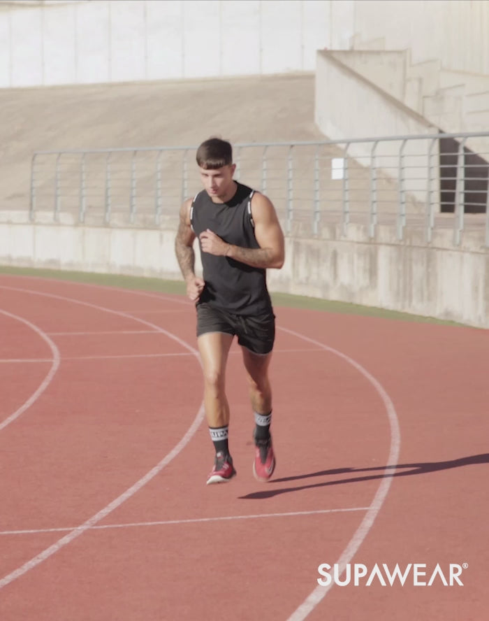 CityBoyz USA Supawear SPR Racer Short athletic shorts with a sleek design, ideal for training and active wear.