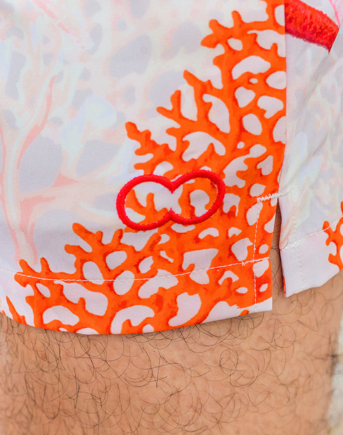 CITYBOYZ★USA 2Eros Starscape swim shorts featuring a vibrant star pattern and comfortable fit for beach and pool wear.