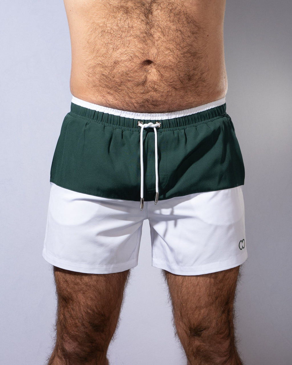 CityBOYZ USA 2Eros Calypso color-block athletic shorts in vibrant fabric with a stylish fit, perfect for active wear.