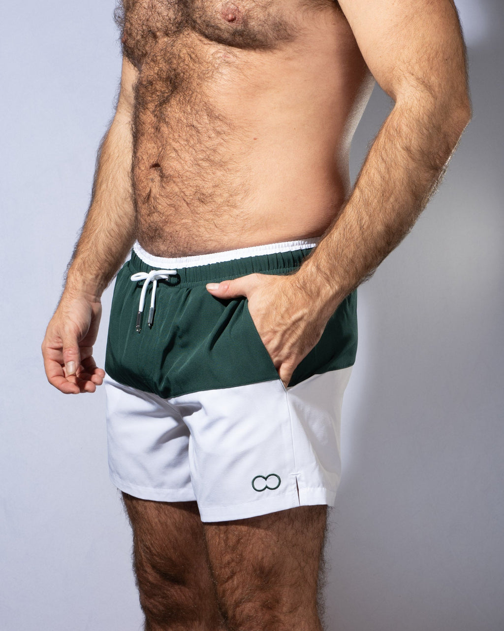 CITYBOYZ★USA 2Eros Calypso color-block athletic shorts with bold design and comfortable fit, shown in a vibrant, sporty style.