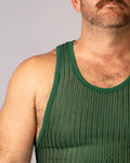 CITYBOYZ★USA FK Sport Captivity Mesh Tank Top, lightweight black athletic sleeveless shirt with breathable mesh fabric.