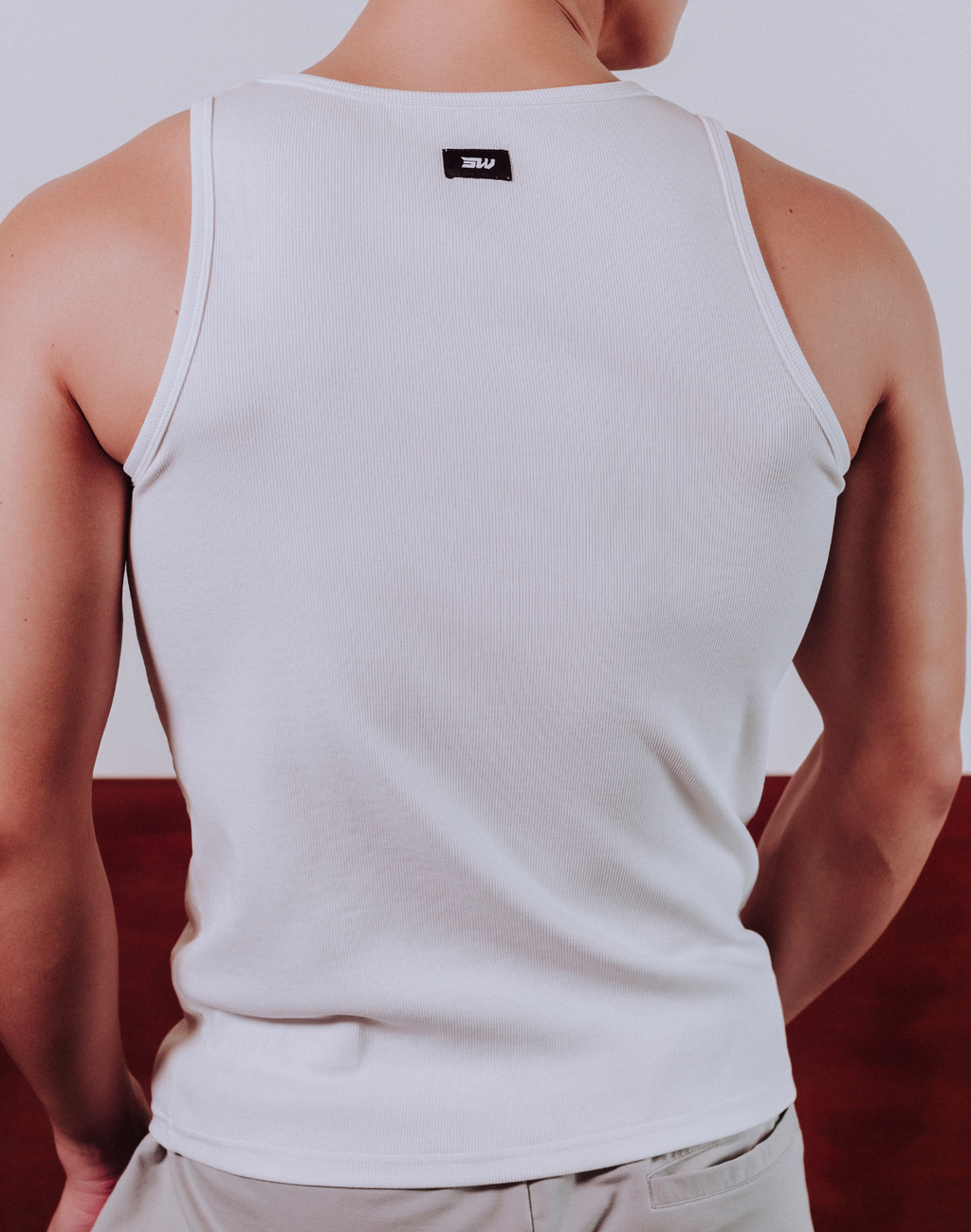 Supawear Semi-Squared Tank Top by CITYBOYZ★USA featuring a fitted sleeveless design in lightweight fabric.