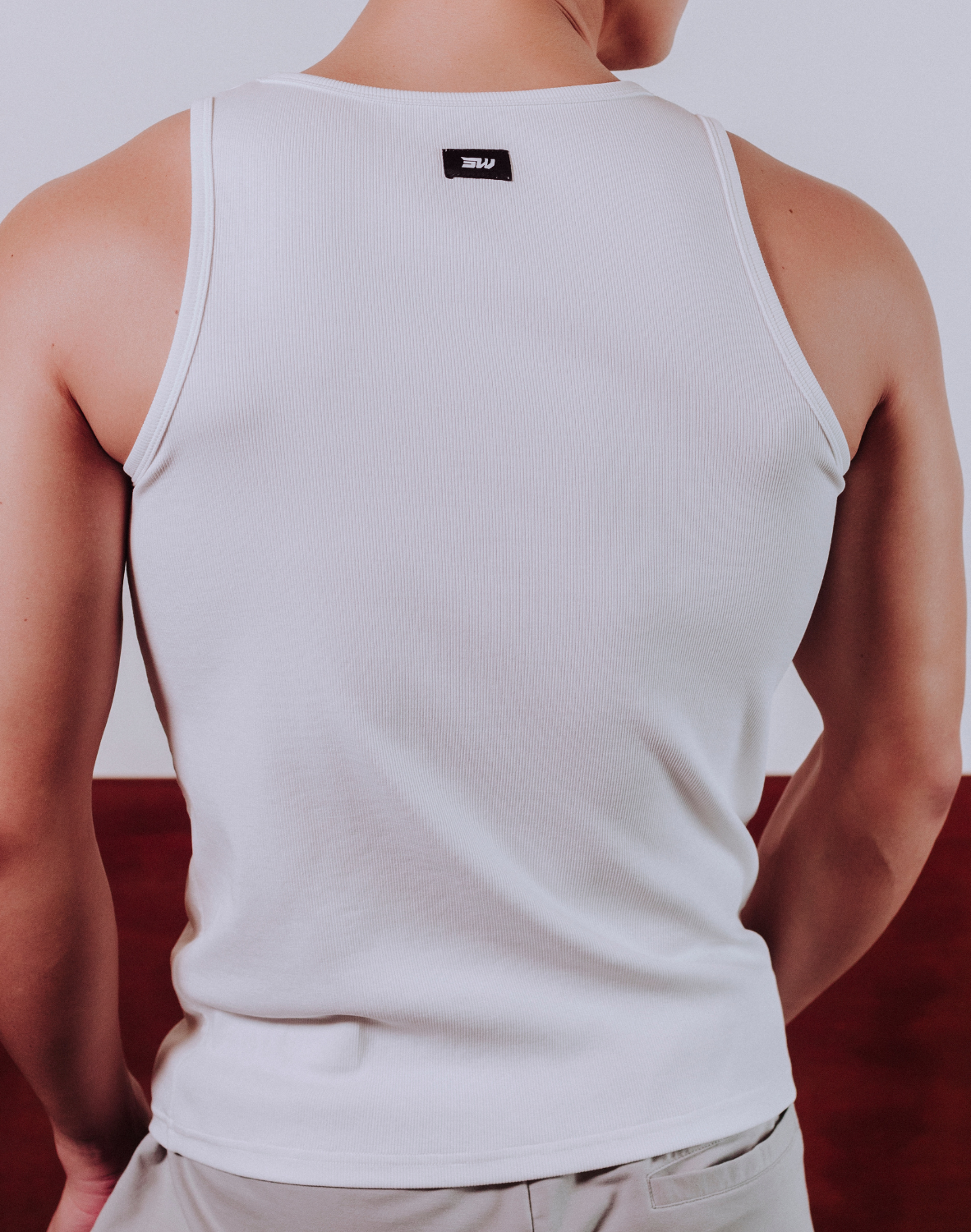 Supawear Semi-Squared Tank Top by CITYBOYZ★USA featuring a fitted sleeveless design in lightweight fabric.