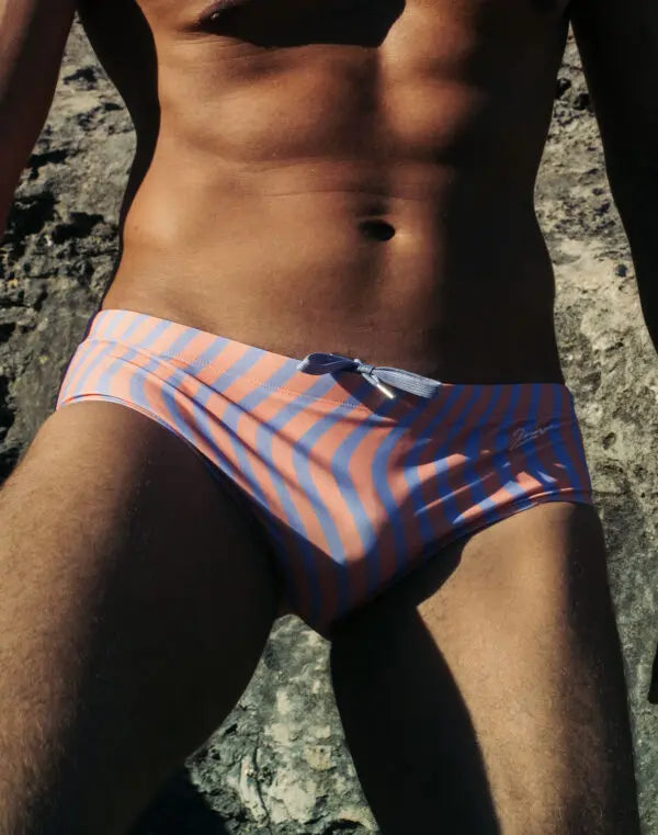 Purple 2Eros Dolce swim brief by CITYBOYZ★USA, featuring a sleek fit and stylish design for men's swimwear.