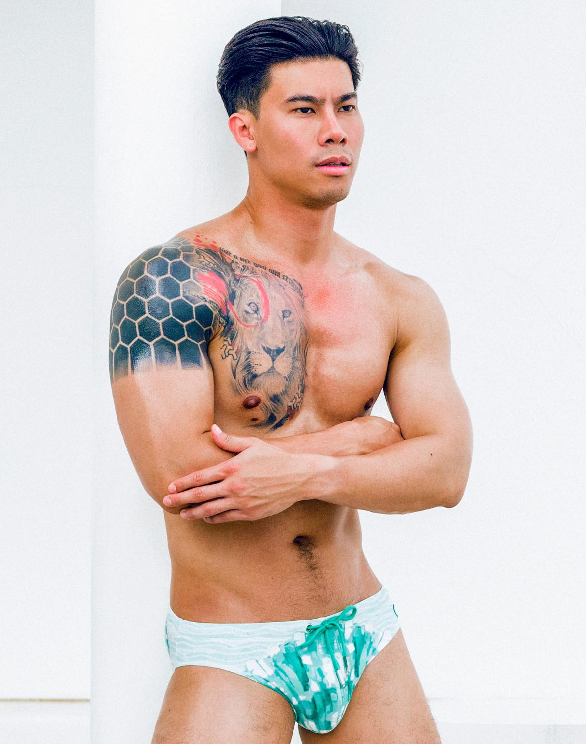 2Eros Shellscape Swim Brief