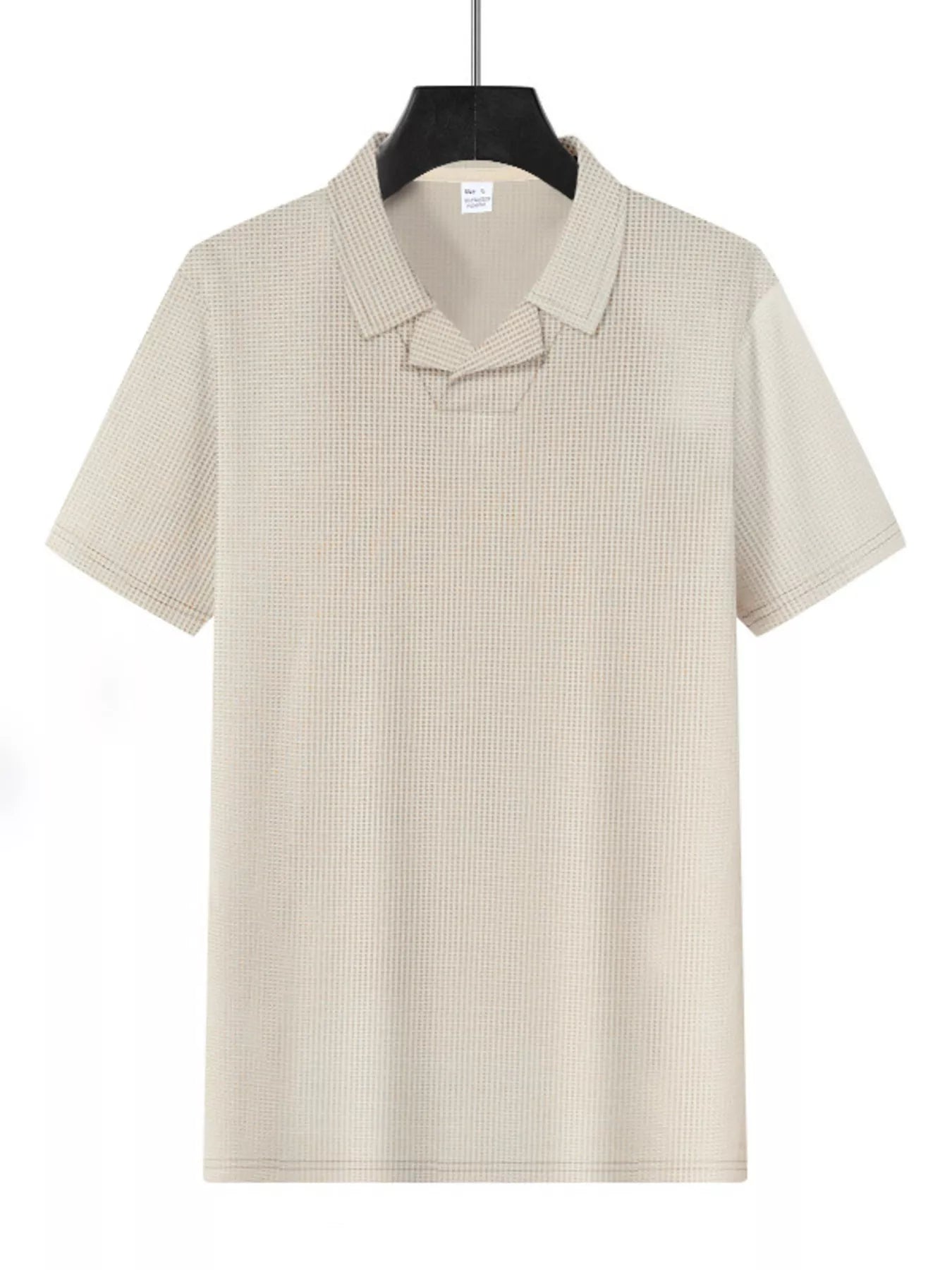 Trendsi RIGOR men's casual short sleeve polo shirt and matching shorts set, stylish and comfortable summer outfit.