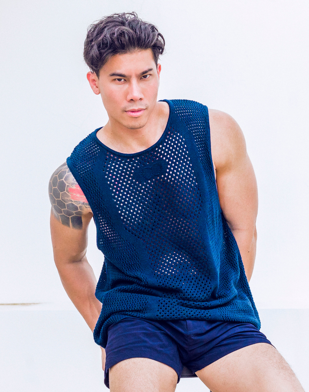 Men's CITYBOYZ★USA 2Eros Amalfi tank top featuring a casual sleeveless design and comfortable fit for everyday wear