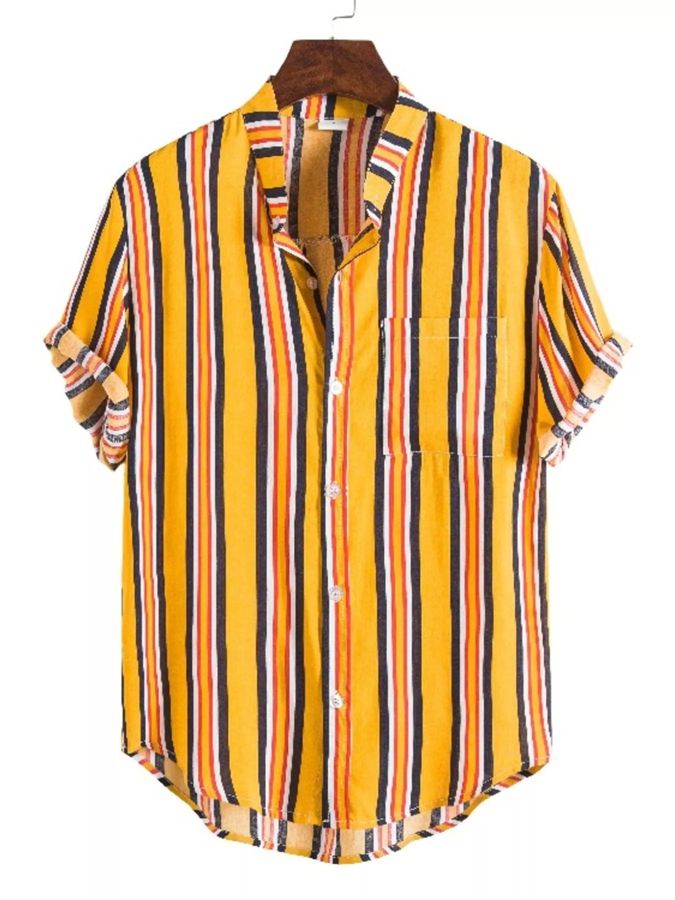 Trendsi RIGOR men's casual short sleeve polo shirt and matching shorts set, comfortable summer clothing for men.