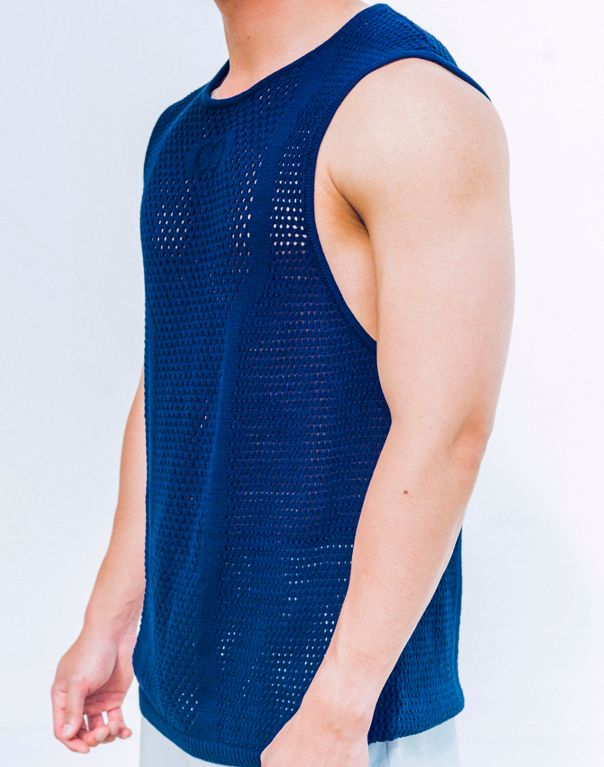 CITYBOYZ USA 2Eros Amalfi tank top for men, featuring a stylish and comfortable sleeveless design with a vibrant color.