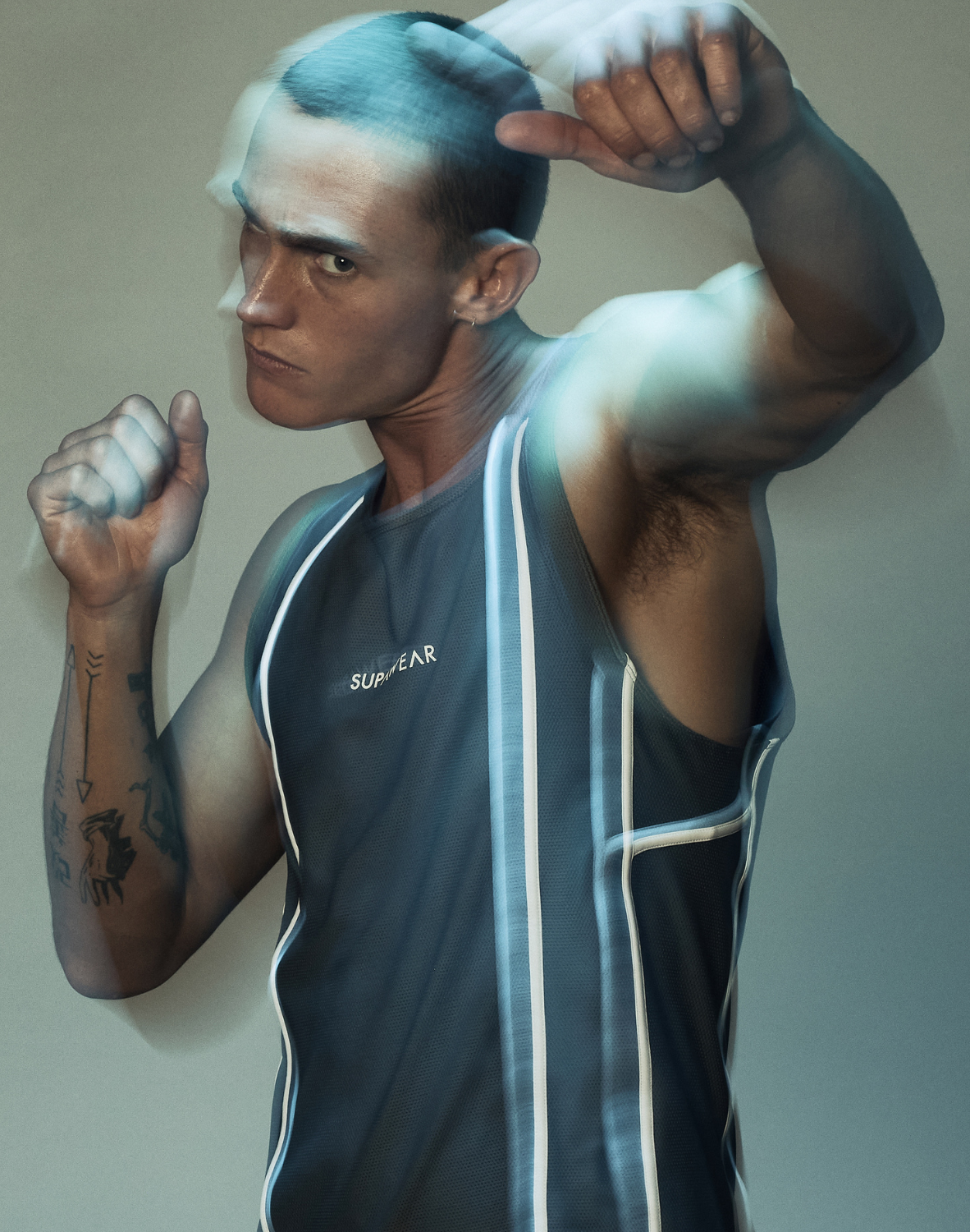 CITYBOYZ★USA Supawear Airflow Tank Top for activewear, lightweight sleeveless top with breathable fabric, ideal for workouts.