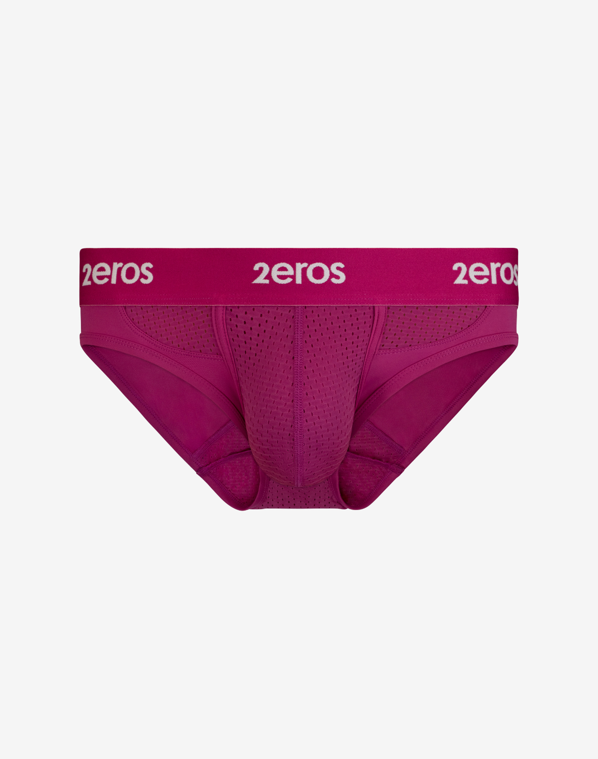 Fuchsia CITYBOYZ★USA 2Eros Aktiv NRG Brief featuring a comfortable, sporty brief with bold color and athletic design.