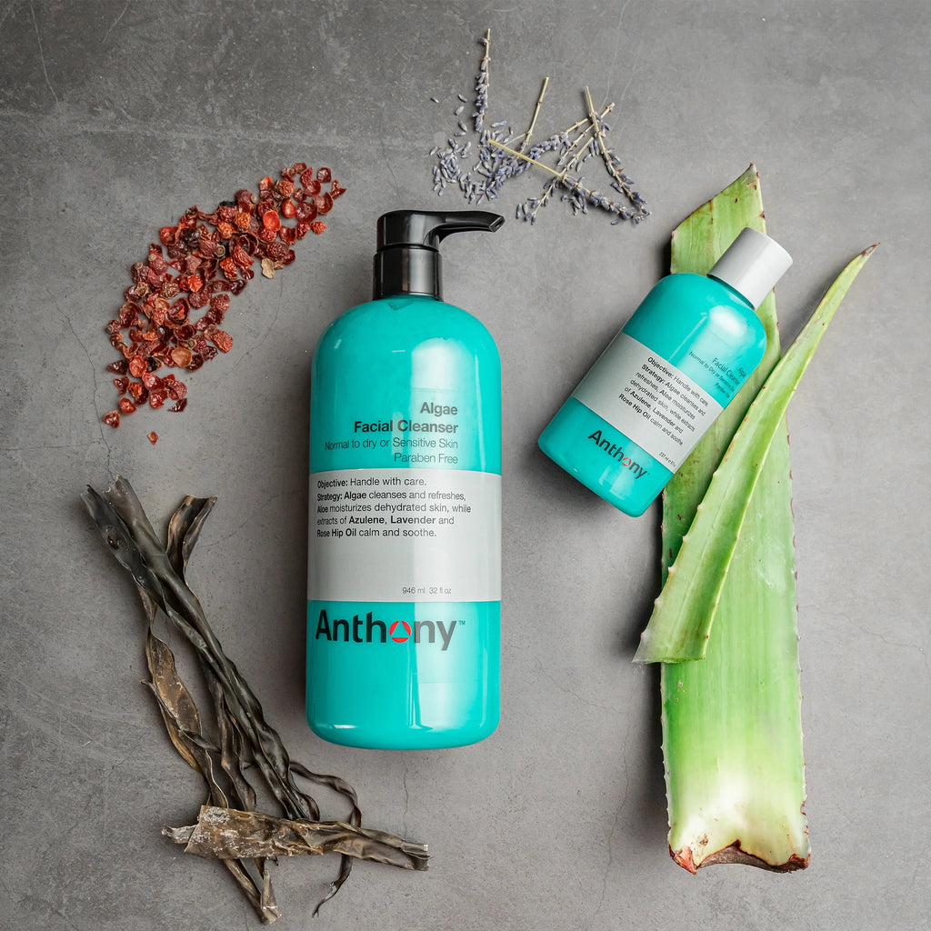 Anthony Algae Facial Cleanser - Hydrating Cleanser for Men