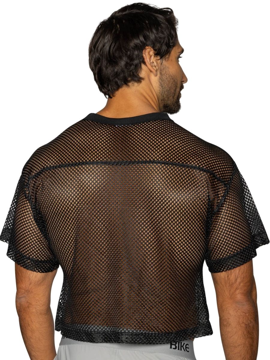 Black CITYBOYZ★USA bike athletic practice jersey with short sleeves, designed for active sports and cycling.