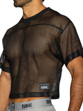Black CITYBOYZ★USA bike athletic short sleeve practice jersey with breathable fabric and athletic fit, suitable for cycling or training.