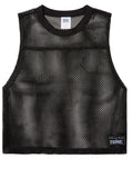 Black CITYBOYZ★USA bike athletic sleeveless practice jersey tank top, designed for cycling and active wear.