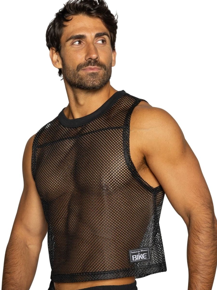 Black CITYBOYZ★USA bike athletic sleeveless practice jersey tank top with breathable fabric and athletic fit.