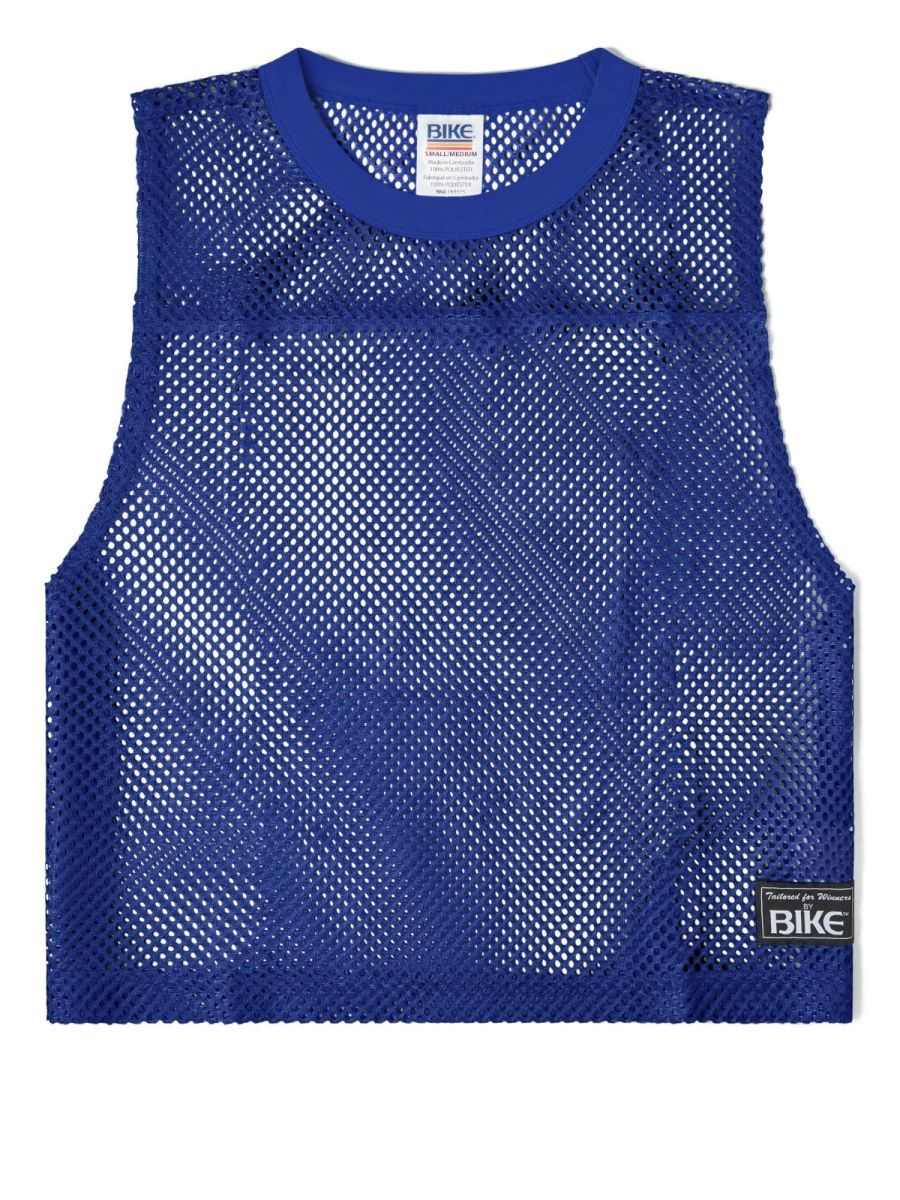 Royal blue CITYBOYZ★USA bike athletic sleeveless practice jersey tank top, lightweight and breathable for cycling.