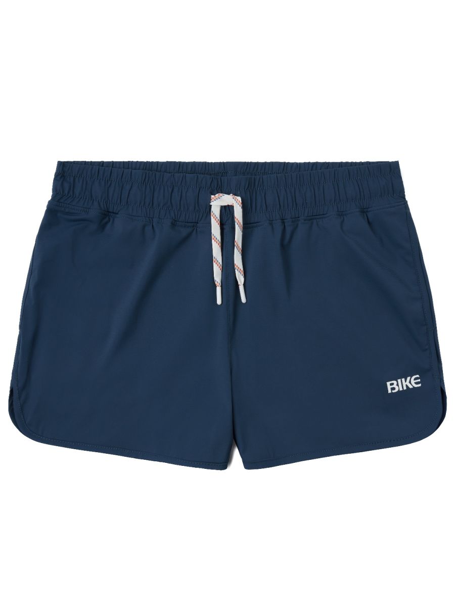 Navy CITYBOYZ★USA Bike Athletic Track Shorts showing lightweight athletic shorts with a relaxed fit for active wear