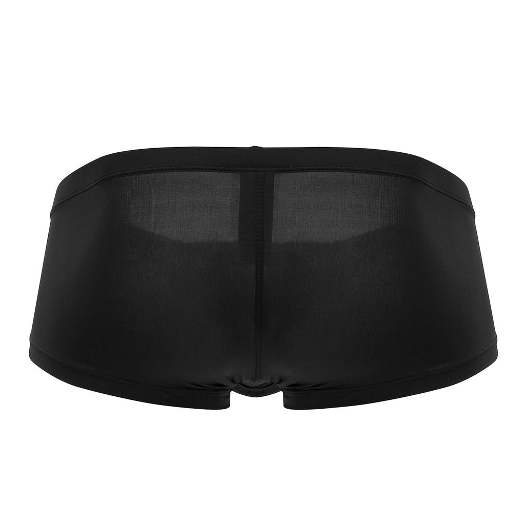 Black Clever Latin Trunk underwear by CITYBOYZ★USA, featuring a comfortable fit and stylish design on a plain background.