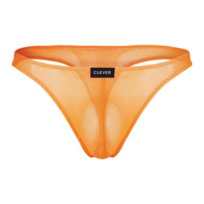 Clever Australian Latin Thongs Color Black-Orange-Black 100008 3PK