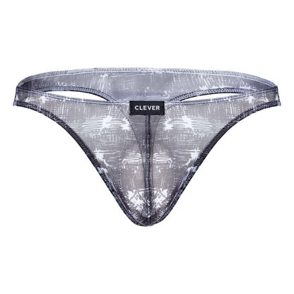 Clever Australian Latin Thongs Color Black-Orange-Black 100008 3PK