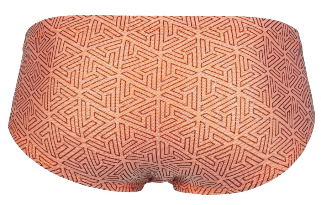 Orange Clever Neon Brief 2017 by CITYBOYZ★USA featuring a snug fit and bold neon design.