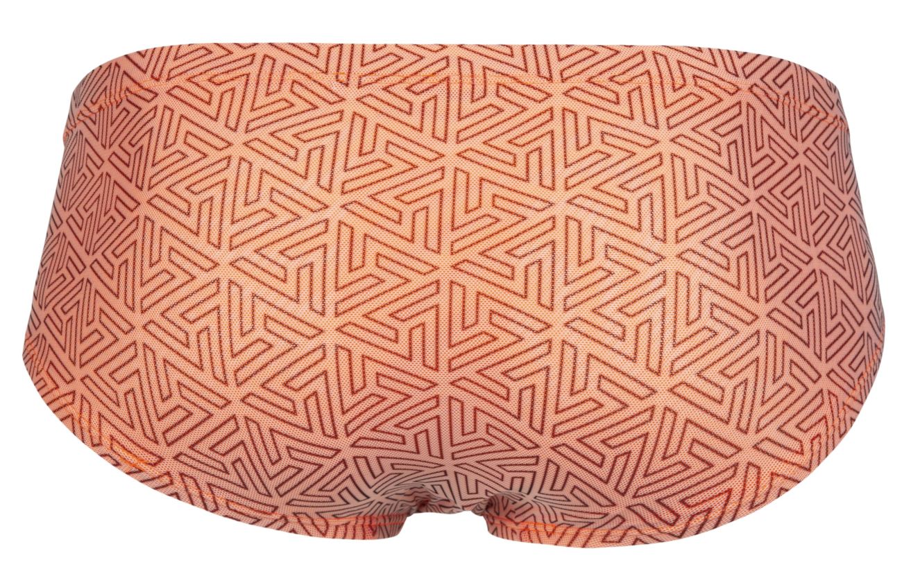 Orange Clever Neon Brief 2017 by CITYBOYZ★USA featuring a snug fit and bold neon design.