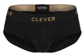 Black Clever Valladolid Brief by CITYBOYZ★USA showing a sleek, snug fit design with subtle branding details.