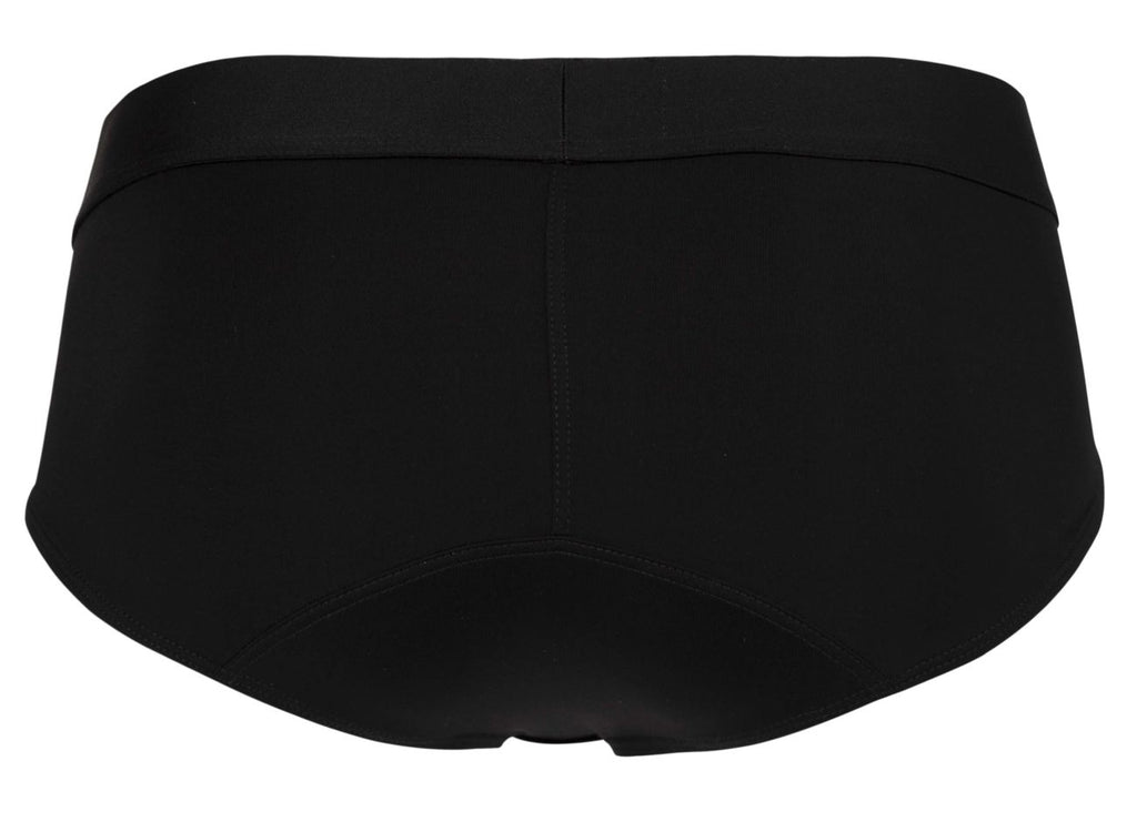 Black Clever Valladolid Brief by CITYBOYZ★USA featuring a snug fit, smooth fabric, and sleek design.