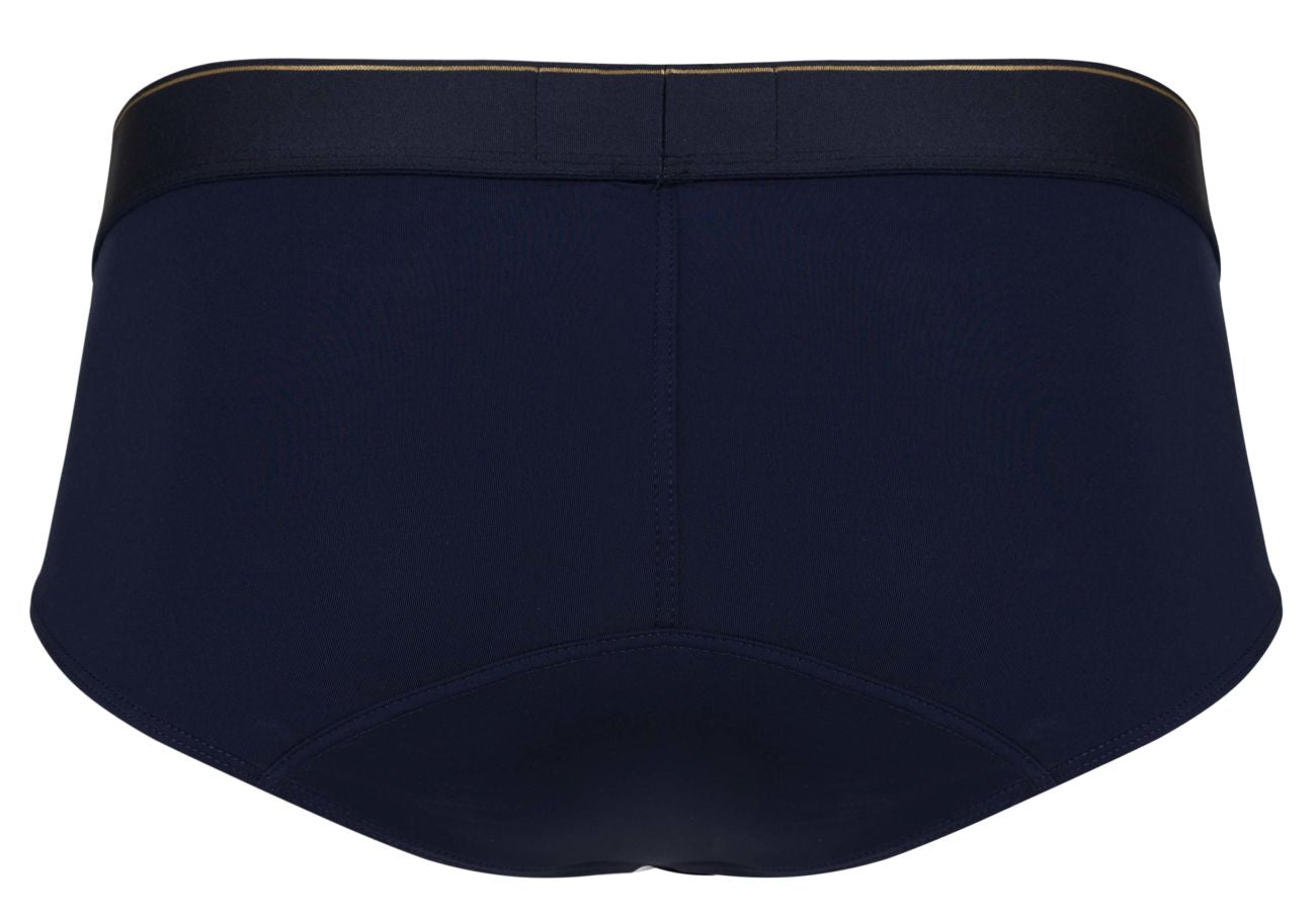 Dark blue Clever Valladolid Brief by CITYBOYZ★USA with a comfortable fit and sleek design, shown on a neutral background.