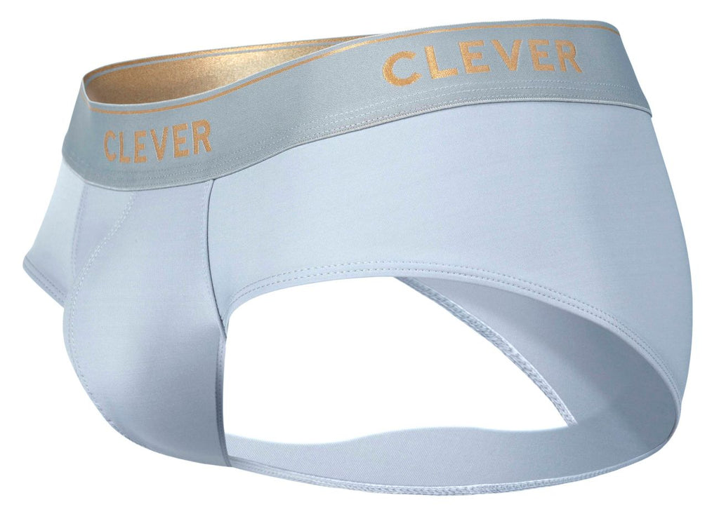 Gray Clever Valladolid Brief by CITYBOYZ★USA, showcasing a comfortable men's brief with a sleek design and supportive fit.