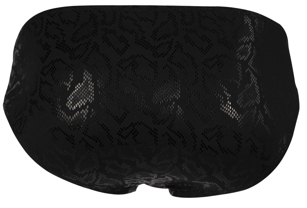 Black Clever Luxe Brief 2040 by CITYBOYZ★USA, lightweight and comfortable men's underwear with sleek design.