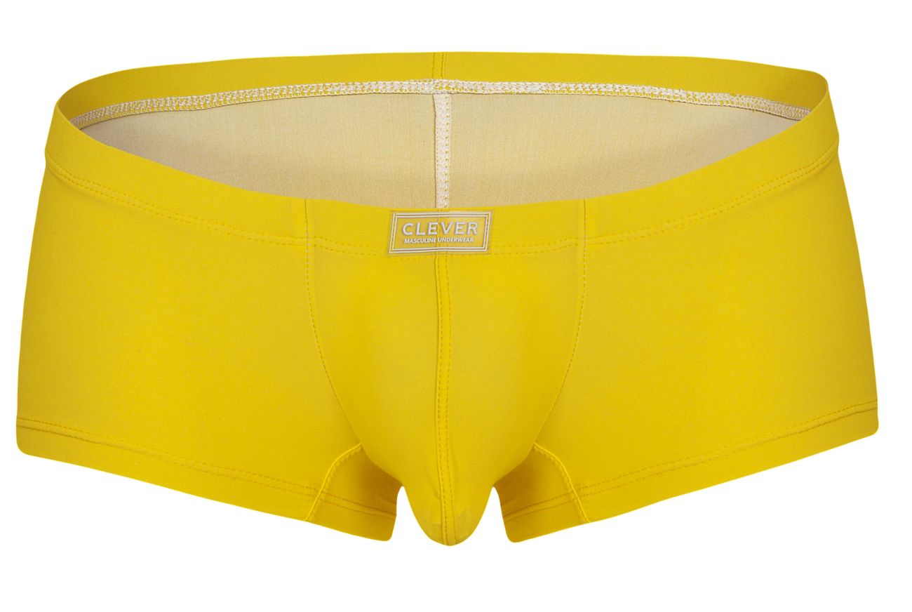 Multi-colored Pride trunks by CITYBOYZ★USA, 7-pack of men's underwear with vibrant rainbow and bold design, front view.