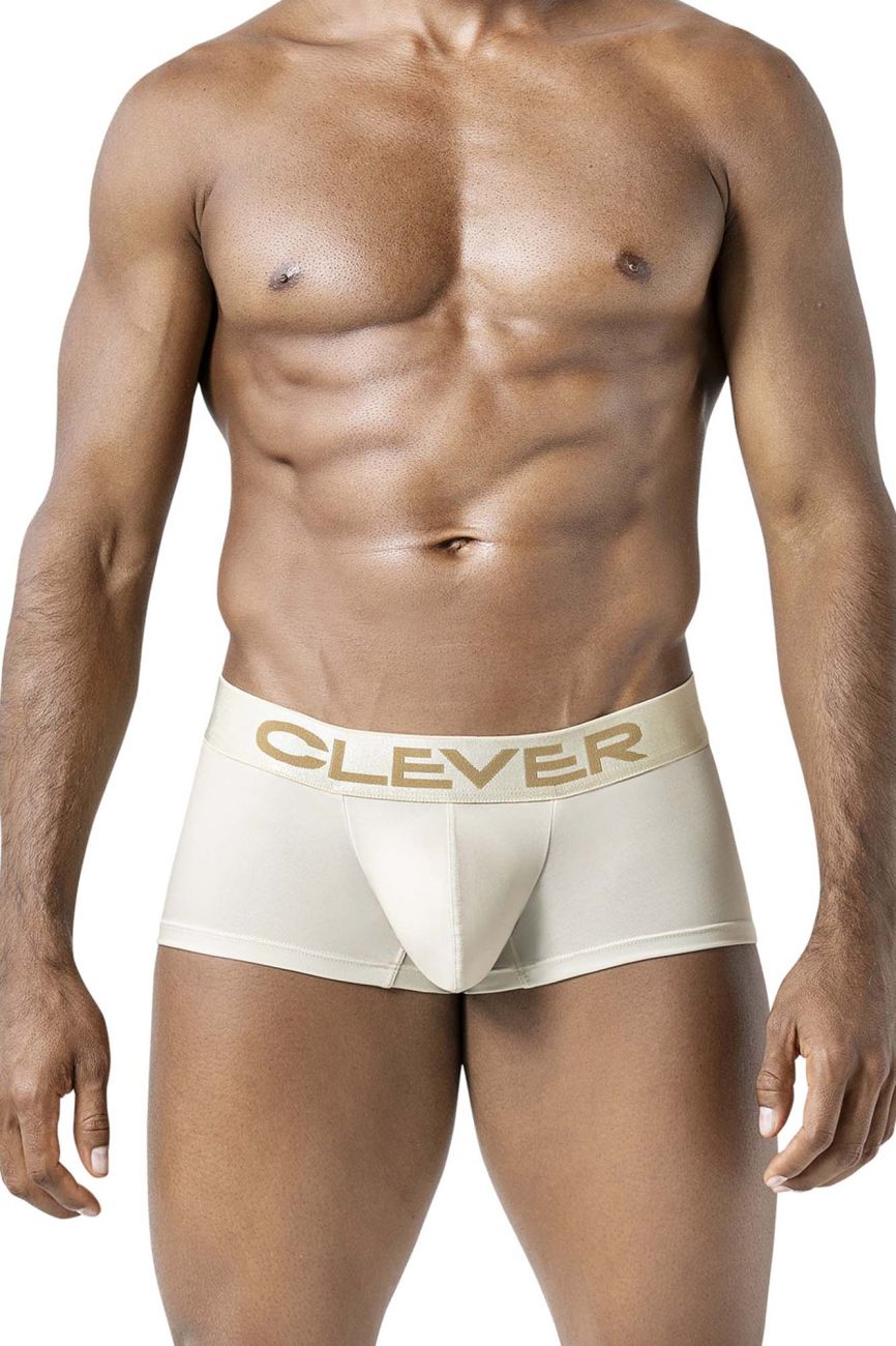Clever Australian Latin Trunks 3PK-Beige-Blue-Green Underwear- CITYBOYZ★USA