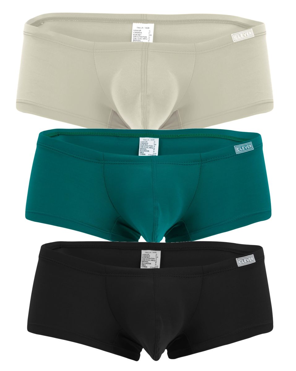 Clever Australian Latin Trunks Color Multi-Colored 3Pk